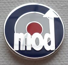 Mod Target Circle Red, White And Blue Enamel Pin Badge
