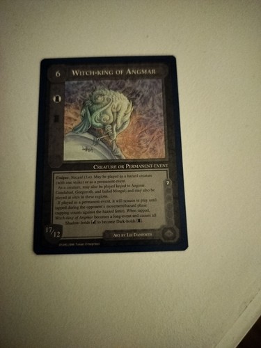 Middle earth ccg tcg - earth,