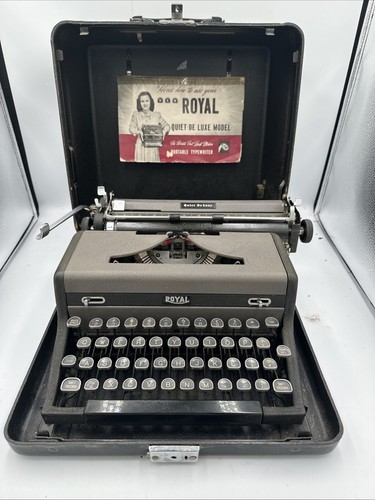 Vintage 1939 1940 royal - vintage, 1939-1940