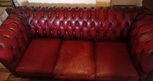 Vintage oxblood leather - vintage,
