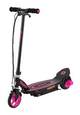 Razor PowerCore E90 Kids Electric Scooter For Ages 8+ - 10mph Speed, Pink