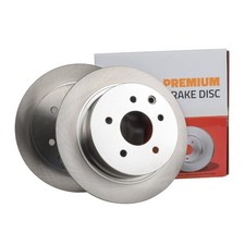 2x Magma Brake Discs Rear