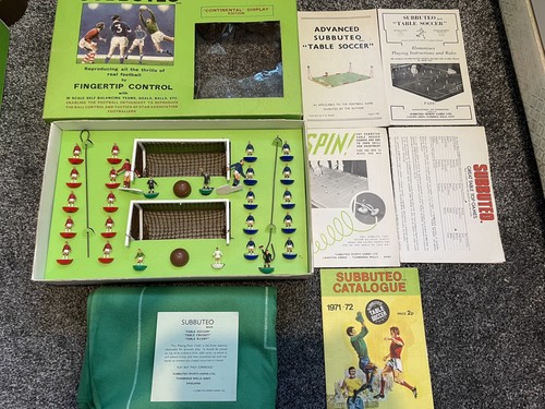 Subbuteo continental display - subbuteo,