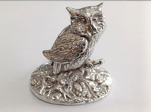 Sterling silver owl fully - sterling,
