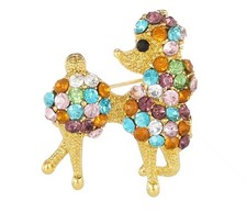 Stunning Rhinestone Poodle