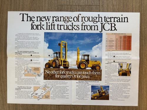 Jcb 926 930 rough - 930, terrain