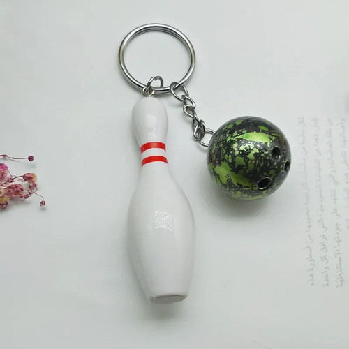 Bowling pin bowl with ball - pin,