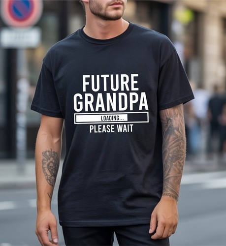 Funny shirt future grandpa - t-shirt,