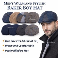 Mens Peaky Blinders 8 Panel