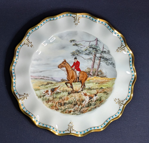 Royal crown derby hand painted - royal,