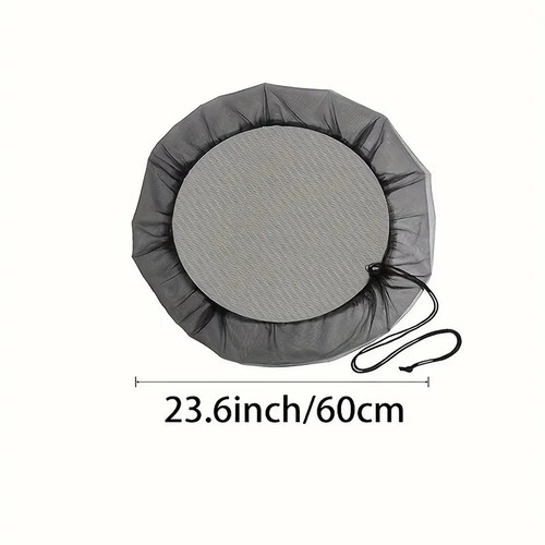Rain barrel screen covers - barrel,