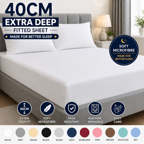 40cm extra deep - 40cm, sheet