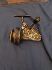 Vintage Fishing Reel JW Young & Sons LTD, THE AMBIDEX no 1 Casting Reel 