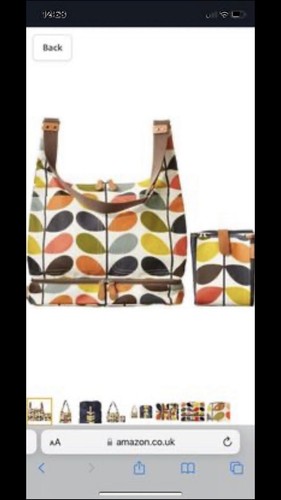 Orla kiely changing bag - changing,