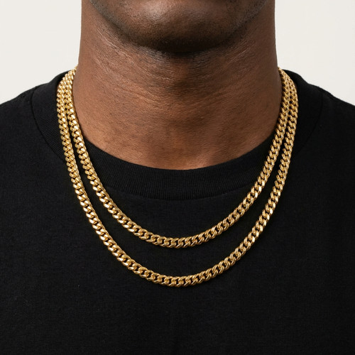 Miami cuban link - link, 18k