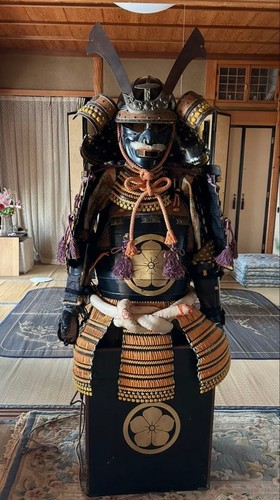 Japanese antique samurai armor - japanese,