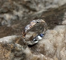 Clogau Welsh Silver & 9ct Rose