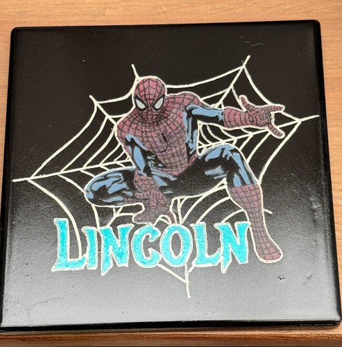 Marvel spiderman engraved hand - marvel,