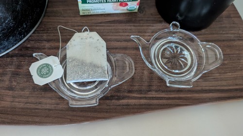 Adorable tea bag - tea, coasters