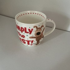 Boofle “Simply The Best” Coffee Mug Cup With Stars Design Xpressions Collectable