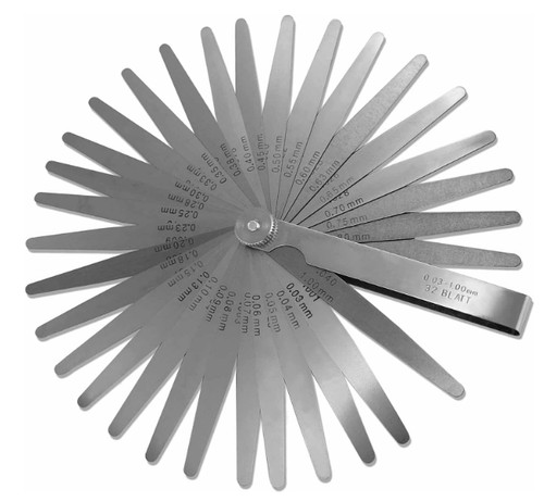 Feeler gauges - feeler,