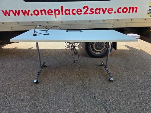 Mobile flip top table - top, data