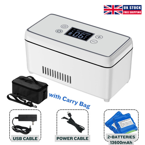 Portable insulin cooler box - portable,