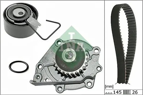 Timing belt kit water - timing, pump