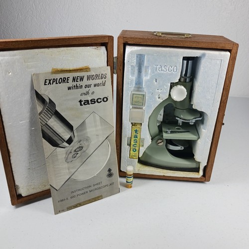 Tasco deluxe microscope vtg - deluxe,