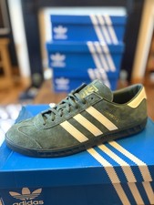 Adidas Hamburg Originals Rare Oxide Green White UK 10 Brand New Mens 2022