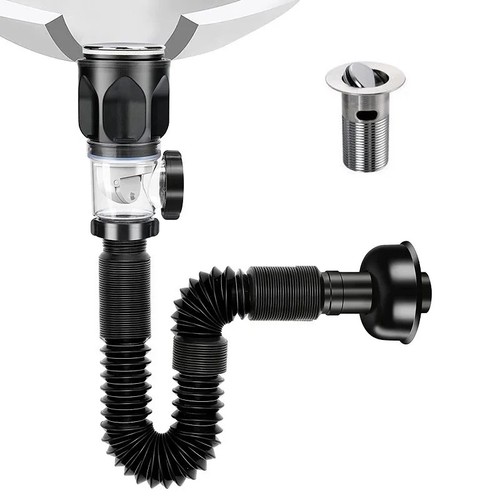 Black universal sink - universal,