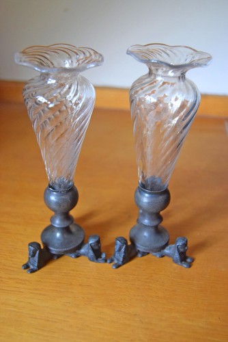 Pair antique egyptian - pair, of