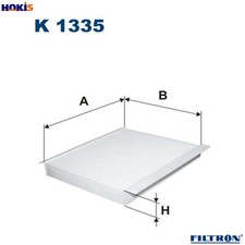 FILTER CABIN AIR K 1335 FOR