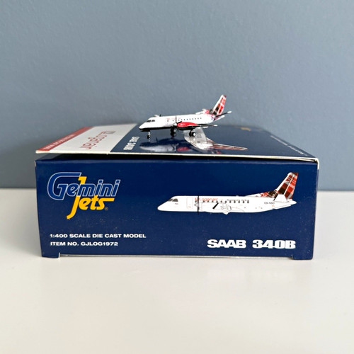 Geminijets 400 loganair saab - 1:400,