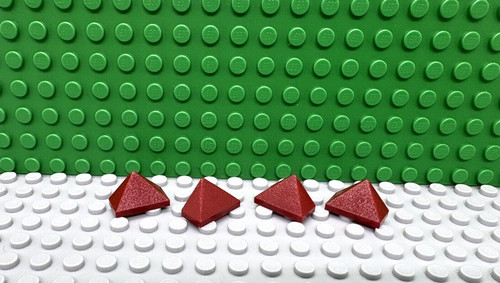 Lego dark red - lego, 2x1