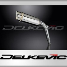 HONDA XL125V VARADERO 2001-2014 200mm ROUND STAINLESS SILENCER EXHAUST KIT