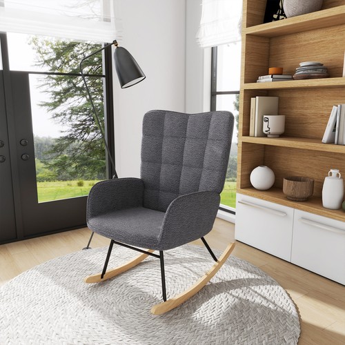 Wingback rocking chair - chair, for