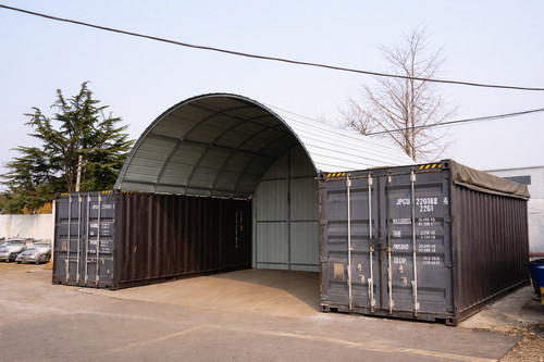 Container canopy shelter - container,