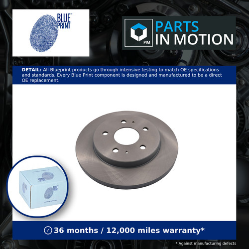 Brake discs pair - brake, fits