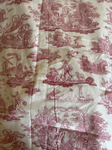 Laura ashley toile raspberry - laura, toile,