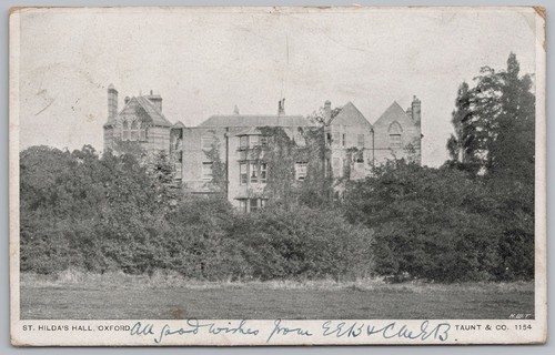 Oxford hilda hall - st, hilda's