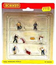 Hornby Railways And Hobbies R. 563 WORKING PEOPLE 6 Figures Pack Scale Models OO