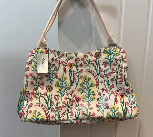 Cath kidston cream floral bag - cream,