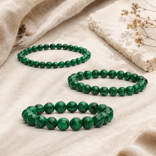 Natural green malachite stone - natural,