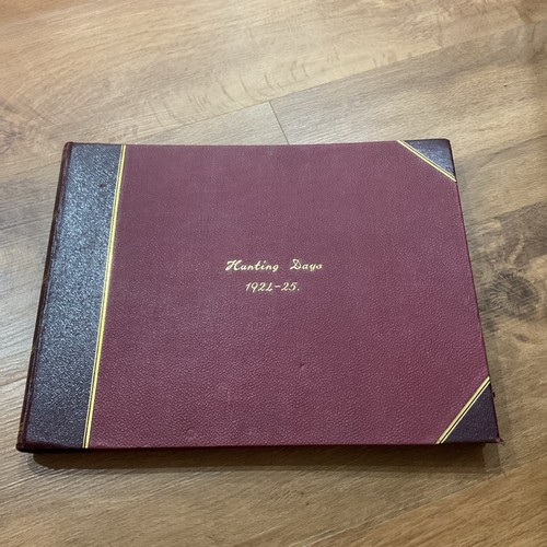 Hunting days 1924 - days,