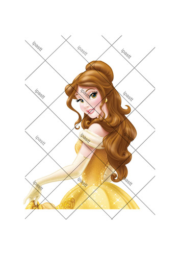 6 pre cut princess - 3",4",5",6",