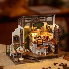Rolife No.17 Café Miniature House kit DG162 3D Wooden Building Toys for Gifts