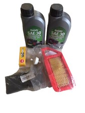 Stiga Park 120 Service Kit (Air Filter, fuel filter, Spark Plug & Engine oil)