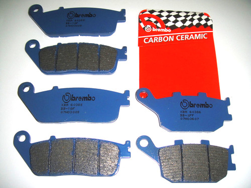 Brembo blue brake pads - brake, front