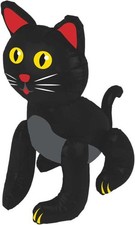 Halloween Inflatable Black Cat